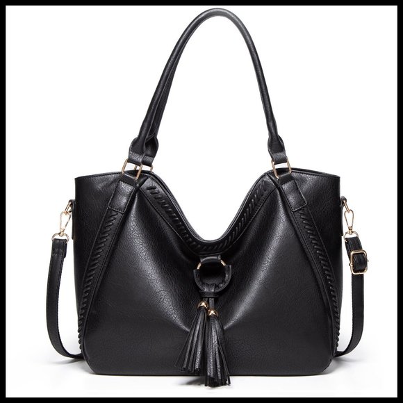 NEW ELLA Ring Tassel Crossbody Shoulder Bag - Picture 6 of 6